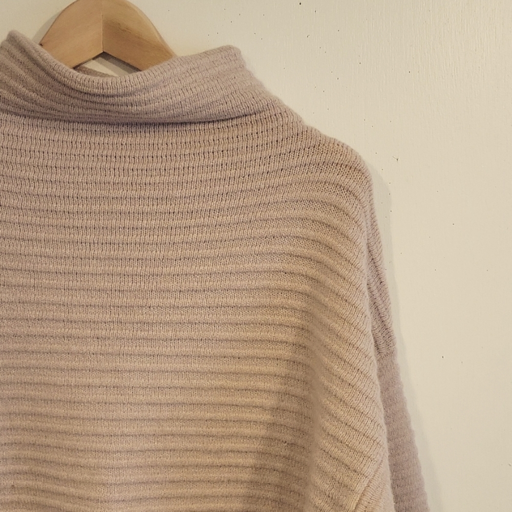 Madewell Belmont Mockneck Sweater Dusty Pink Size Small